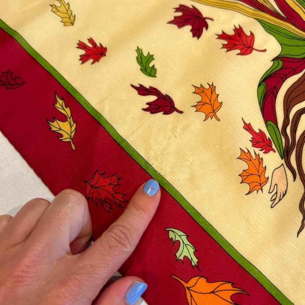 Whimsical Fall Scarf